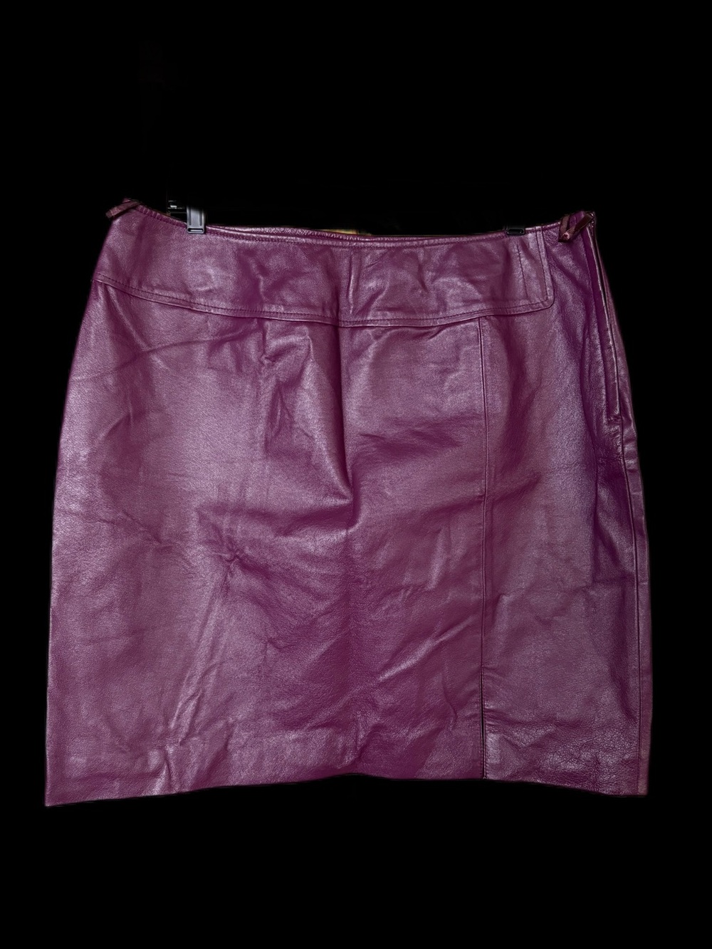 VTG NEWPORT NEWS | Genuine Leather Skirt